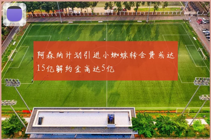 阿森纳计划引进小蜘蛛转会费或达15亿解约金高达5亿